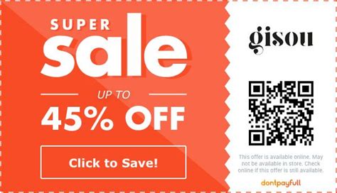 Gisou discount code. Time to grab the latest Gisou Promo Codes in August 2023 to save your pocket! Find more Gisou Coupons & Coupon Codes on PromoPro.co.uk. Save big on today's popular offer: Enjoy up to 30% sale items. 