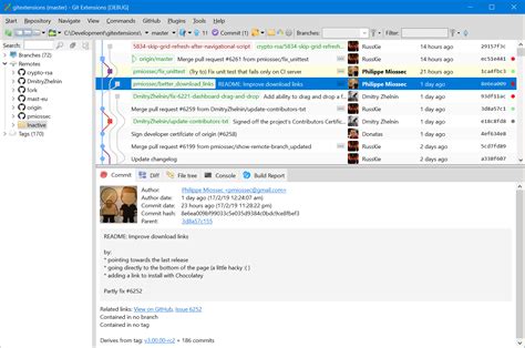 Git Extensions Git Extensions Is A Standalone Ui Tool For Managing Git Repositories