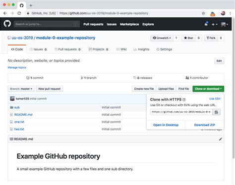 Git and GitHub Computer Systems with Project Operating 2019