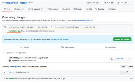 Git pull requests feeding back MAgPIE & stories