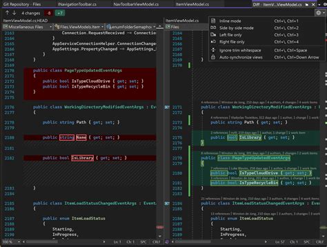 Git show file changes in commit