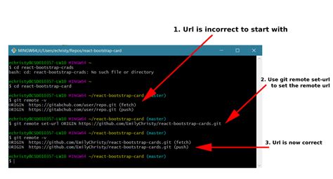 Git show remote repository url