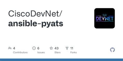 GitHub - CiscoDevNet/ansible-pyats