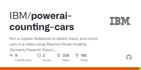 GitHub - IBM/powerai-counting-cars: Run a Jupyter Notebook …