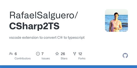 GitHub - RafaelSalguero/CSharp2TS: vscode extension …