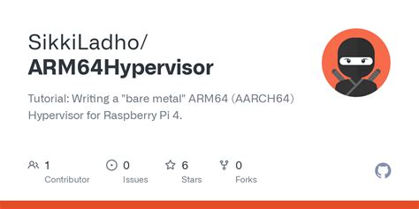 GitHub - SikkiLadho/ARM64Hypervisor: Tutorial: Writing a "bare …