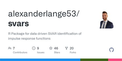 GitHub - alexanderlange53/svars: R Package for data driven