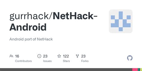 GitHub - gurrhack/NetHack-Android: Android port of NetHack