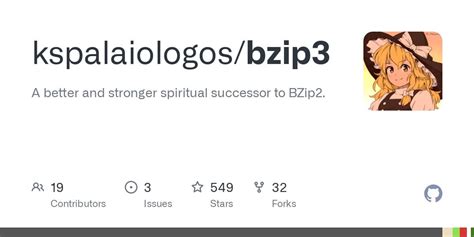 GitHub - kspalaiologos/bzip3: A better and stronger spiritual …