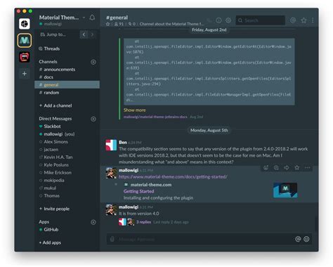 GitHub - mallowigi/mtslack: Customize your Slack experience with …