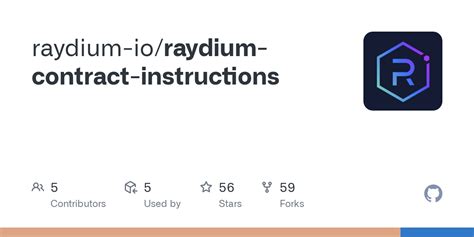 GitHub - raydium-io/raydium-contract-instructions