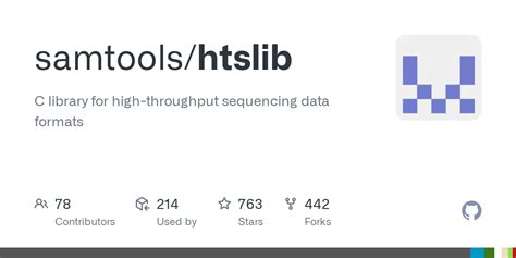 GitHub - samtools/htslib: C library for high-throughput sequencing …