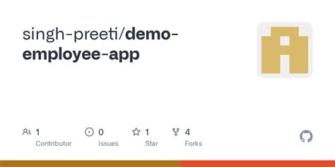 GitHub - singh-preeti/demo-employee-app