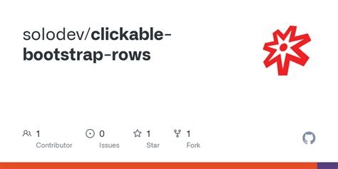 GitHub - solodev/clickable-bootstrap-rows