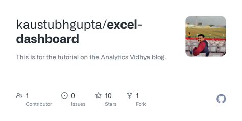 GitHub - vidhyaag/EXCEL-Dashboards