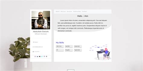 GitHub AbdullahOztuurkk/angulardevportfolio Minimal Customizable