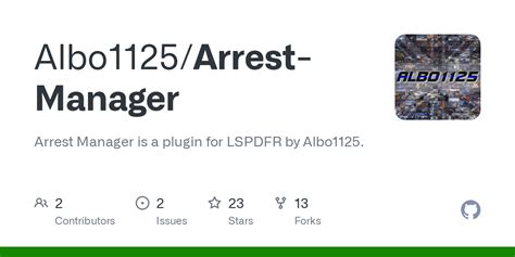 GitHub Albo1125/ArrestManager Arrest Manager is a plugin for LSPDFR