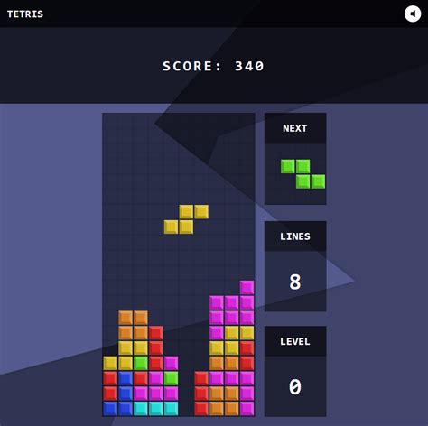 GitHub FilipTalaga/tetris Simple mobile tetris game, build with HTML