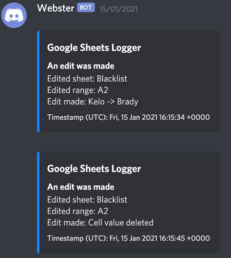 GitHub Kelo/GoogleSheetstoDiscord Automatically send Google Sheet