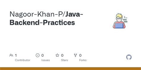 GitHub Nagoor Khan P/Java Backend Practices