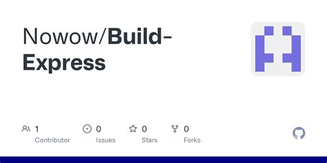 GitHub Nowow/BuildExpress