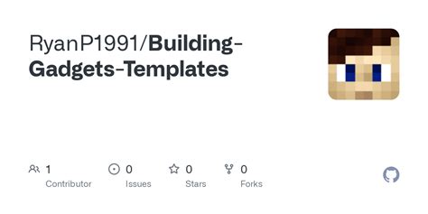 GitHub RyanP1991/BuildingGadgetsTemplates