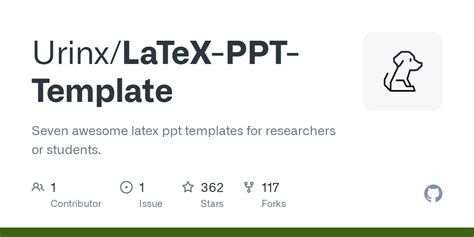 GitHub Urinx/LaTeXPPTTemplate Seven awesome latex ppt templates