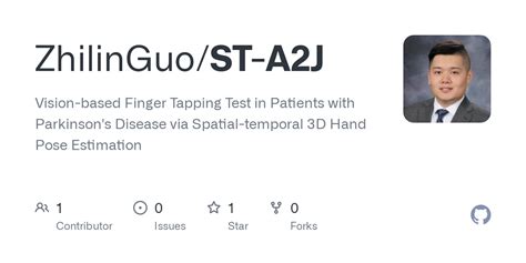 GitHub ZhilinGuo/STA2J Visionbased Finger Tapping Test in Patients