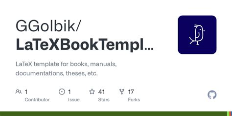 GitHub amberj/latexbooktemplate A readytoedit LaTeX template for