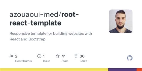 GitHub azouaouimed/rootreacttemplate Responsive template for