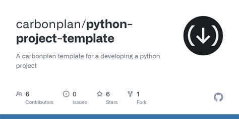GitHub carbonplan/pythonprojecttemplate A carbonplan template for