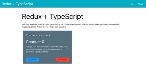 GitHub chunbok/cratemplatenextreduxtypescript For CRA template