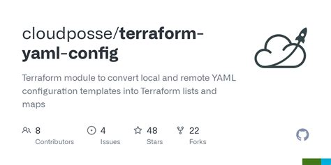 GitHub cloudposse/terraformyamlconfig Terraform module to convert