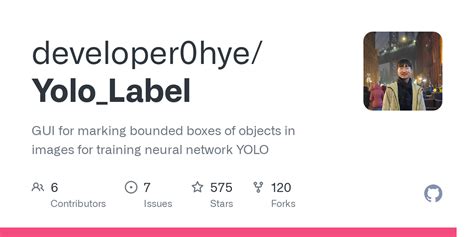GitHub developer0hye/Yolo_Label GUI for marking bounded boxes of