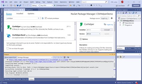 GitHub didourebai/CSVHelperExample This project will explain how we