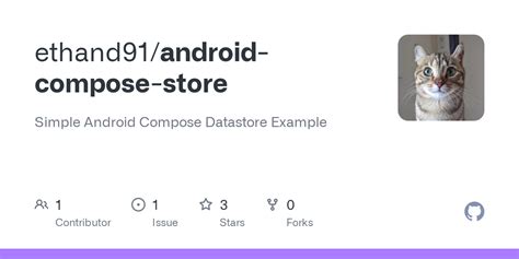 GitHub ethand91/android compose store: Simple Android Compose