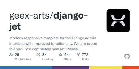 GitHub geexarts/djangojet Modern responsive template for the