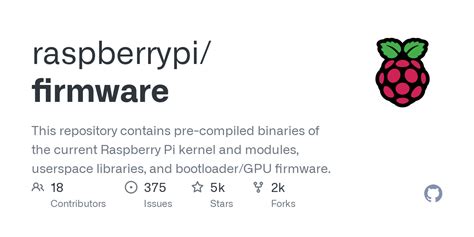 GitHub gokrazy/firmware: bootloader files for the Raspberry Pi.