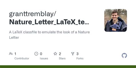 GitHub granttremblay/Nature_Letter_LaTeX_template A LaTeX classfile