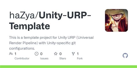 GitHub haZya/UnityURPTemplate This is a template project for Unity