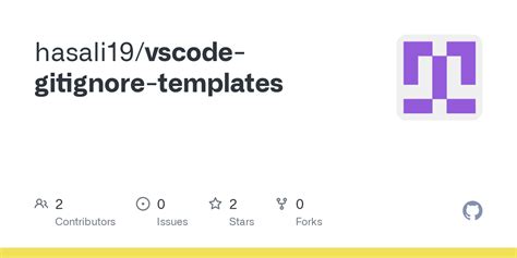 GitHub hasali19/vscodegitignoretemplates