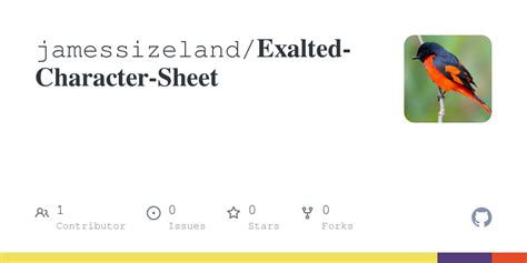 GitHub jamessizeland/ExaltedCharacterSheet