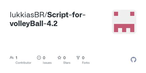 GitHub lukkiasBR/ScriptforvolleyBall4.2