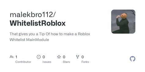 GitHub malekbro112/WhitelistRoblox That gives you a Tip Of how to