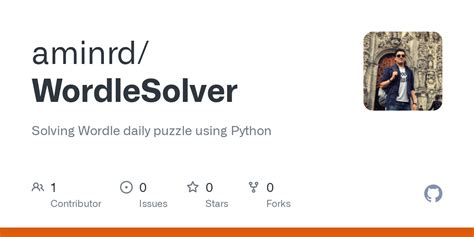 GitHub mecaneer23/wordlesolver