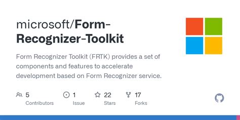 GitHub microsoft/FormRecognizerToolkit Form Recognizer Toolkit