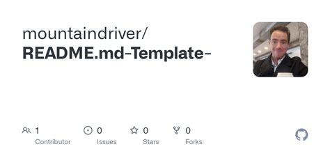 GitHub mountaindriver/README.mdTemplate