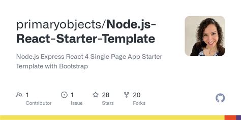 GitHub primaryobjects/Node.jsReactStarterTemplate Node.js Express