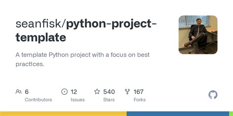 GitHub seanfisk/pythonprojecttemplate A template Python project