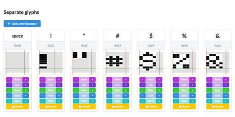 GitHub tchapi/AdafruitGFXFontCustomiser A little utility to